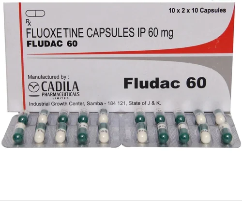 Fludac 60mg Capsules for Depression & Anxiety Support