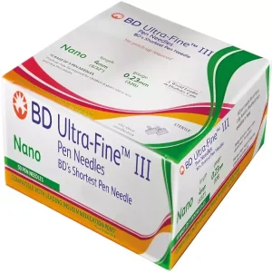 BD Ultra-Fine III Pen Needles 4MM 32G